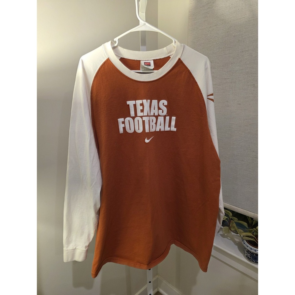 Nike University Of Texas Football Vintage 90s Y2K Shirt XL